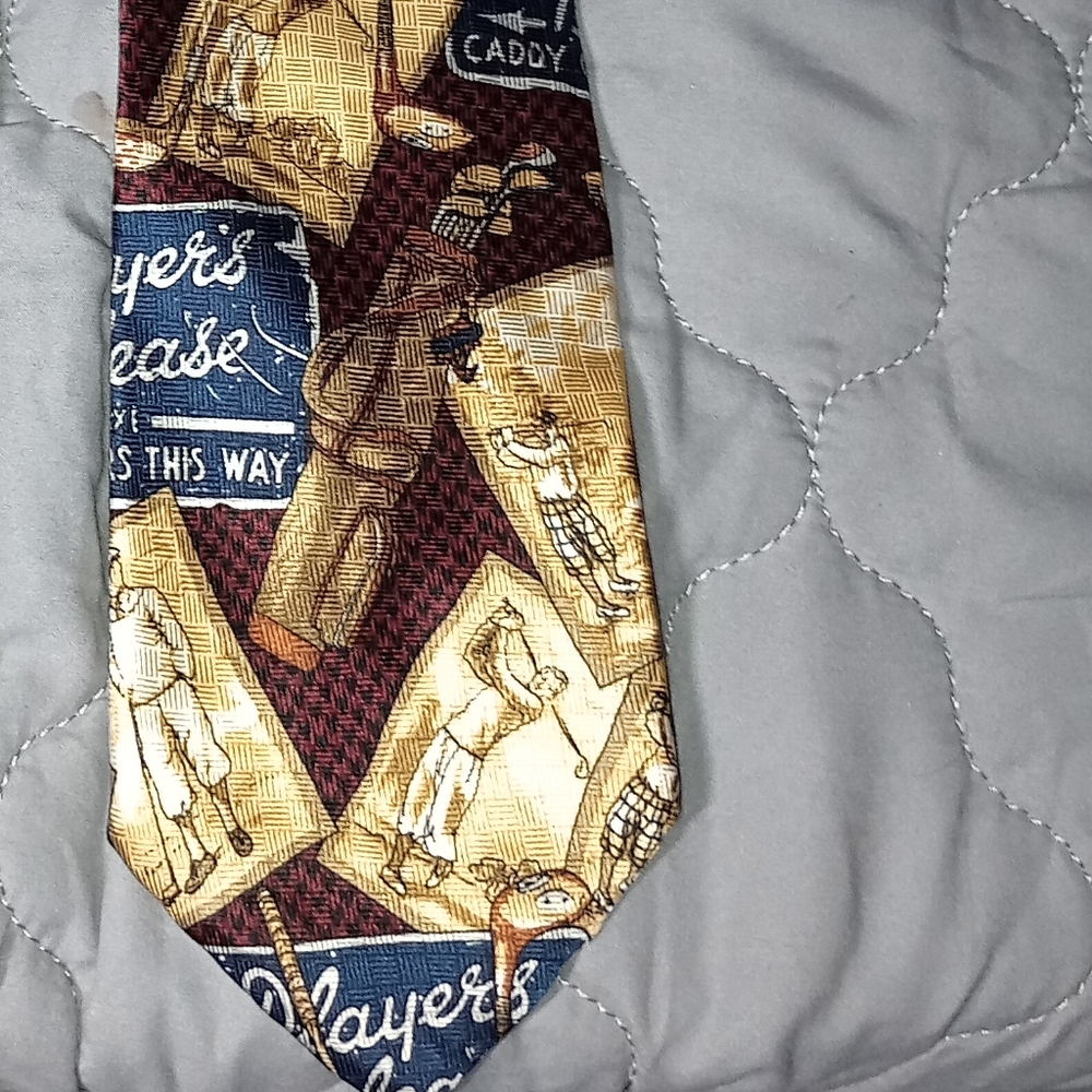 Vintage Golf Tie